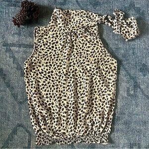 Koton Leopard Print Sleeveless Top